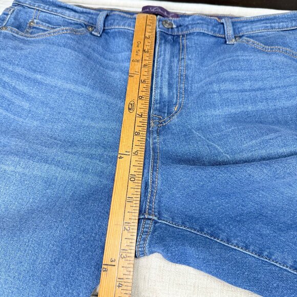 Gloria Vanderbilt Boyfriend Jeans Womens  Size 14 Blue Medium Wash Denim - Picture 6 of 9